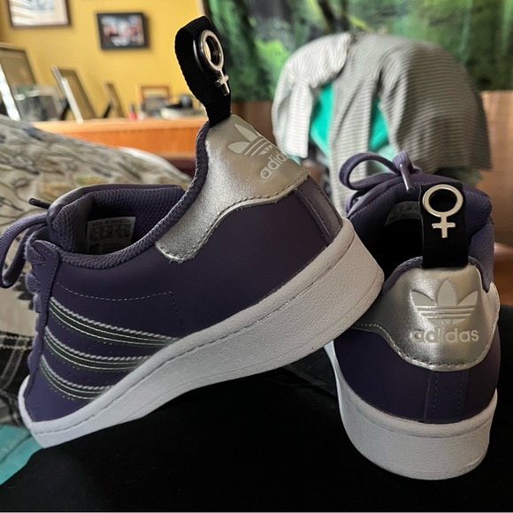 NWOT Adidas Nizza Superstar 3 band originals (female sign) - Picture 14 of 16